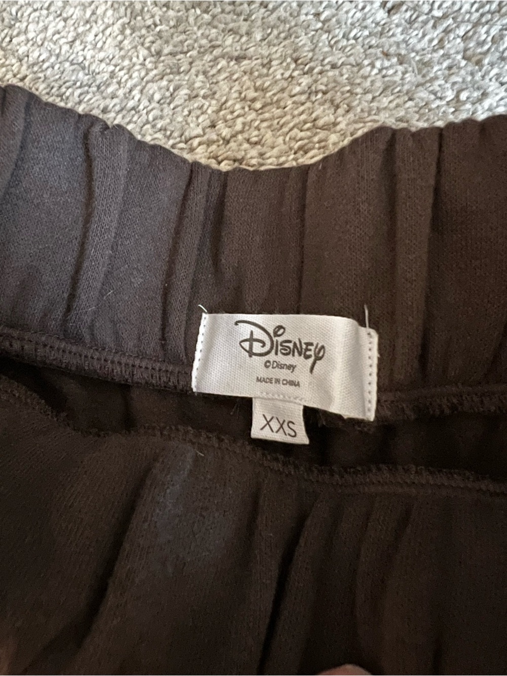 Disney Mickey Mouse Brown Wide Leg Pants - Picture 2 of 5